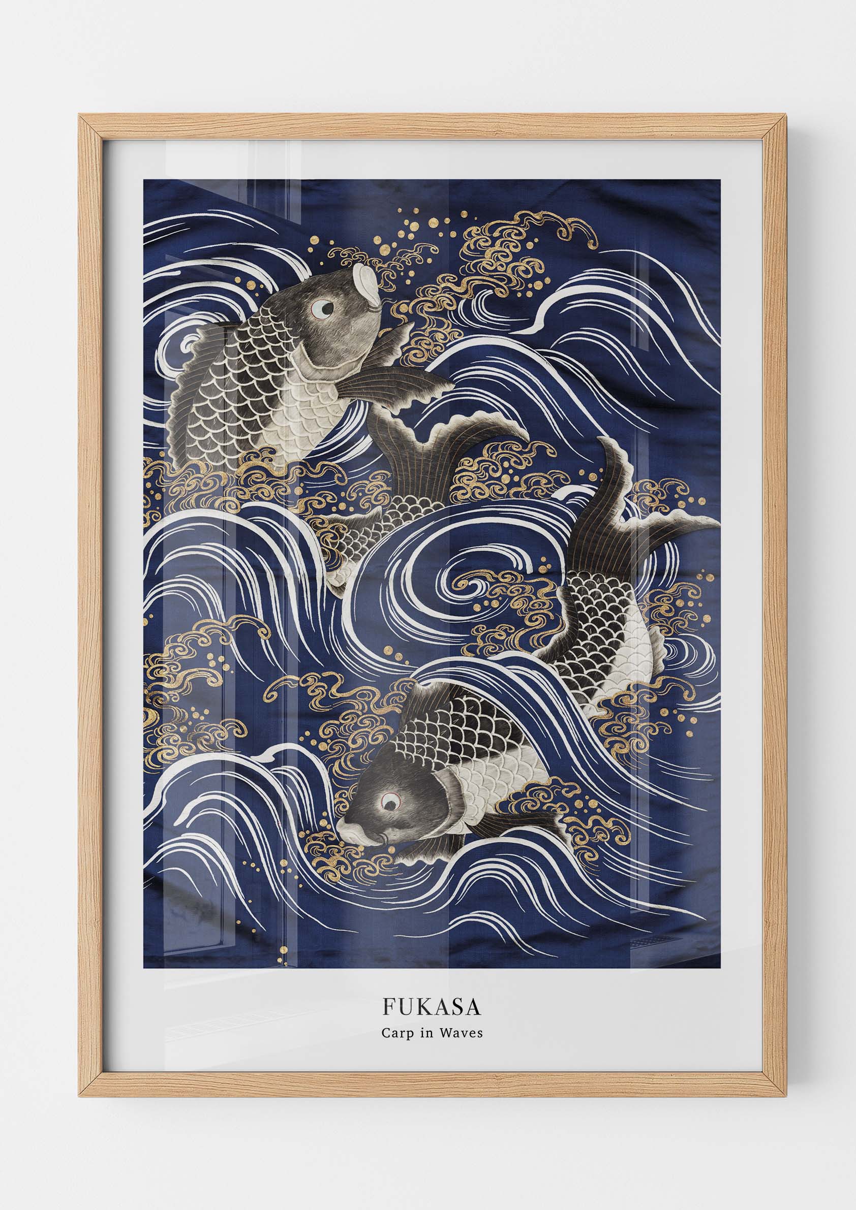 Fukasa - Carp in Waves