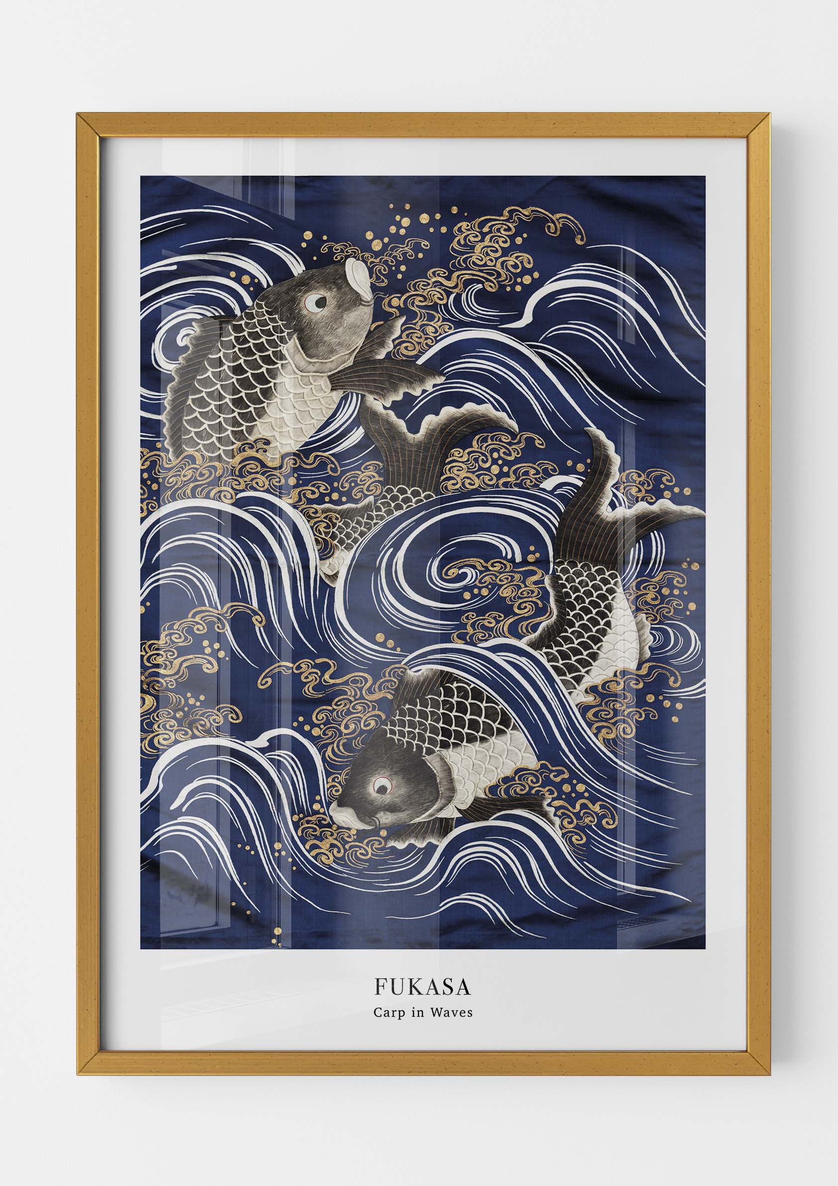 Fukasa - Carp in Waves