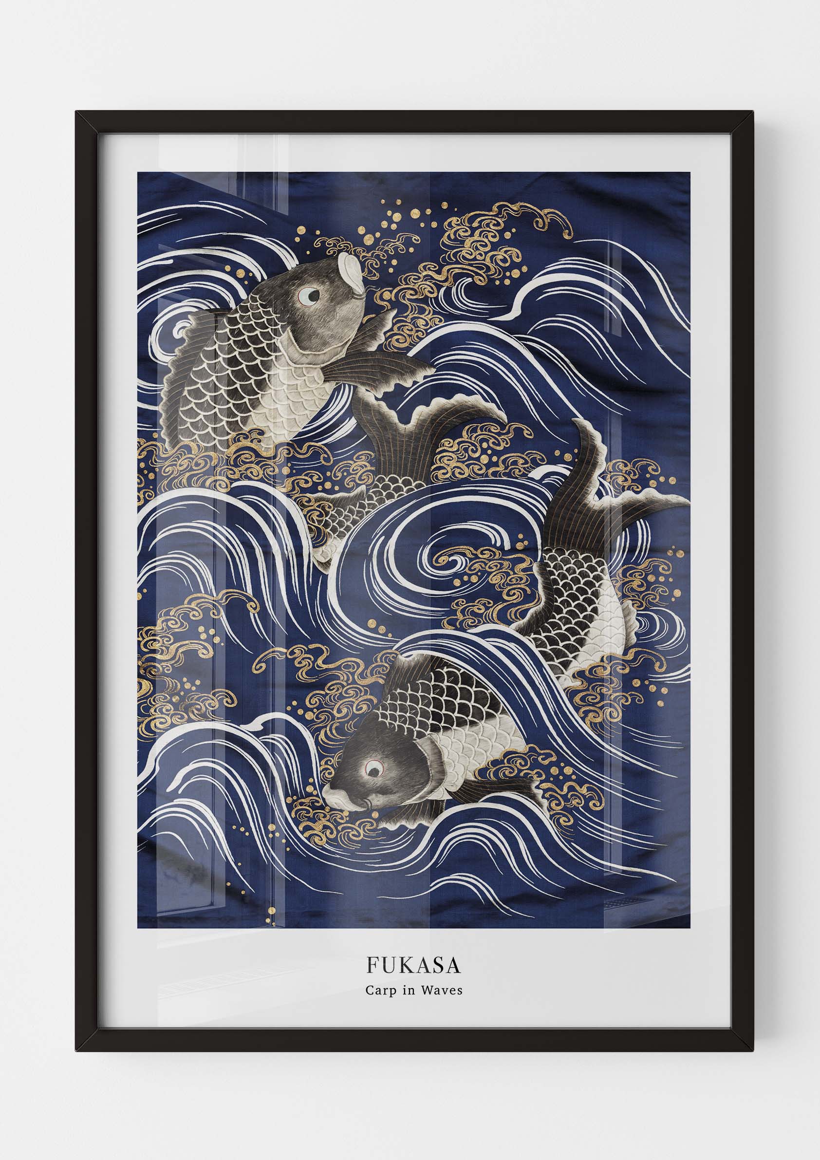 Fukasa - Carp in Waves