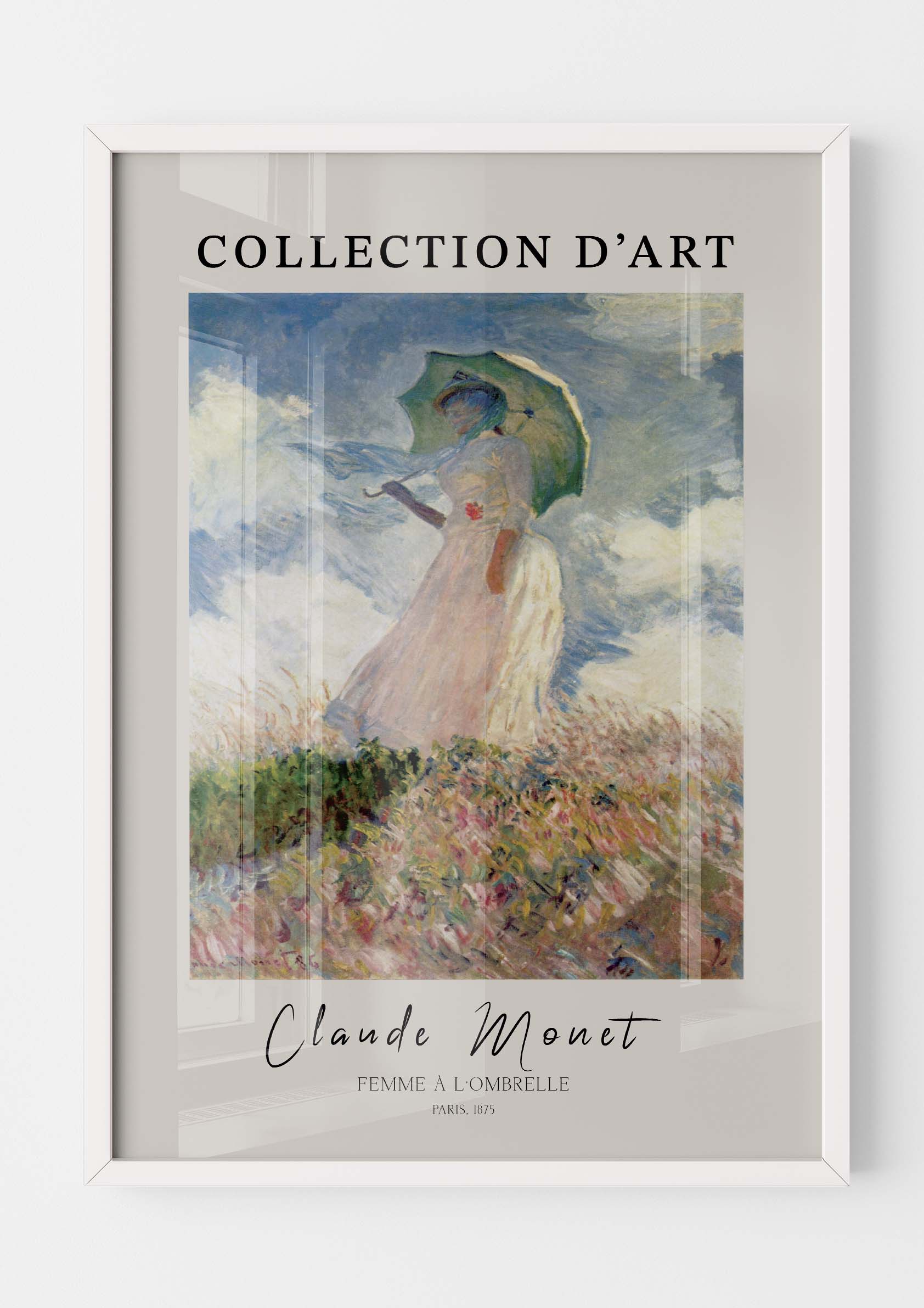 Claude Monet - Femme à l'ombrelle 1