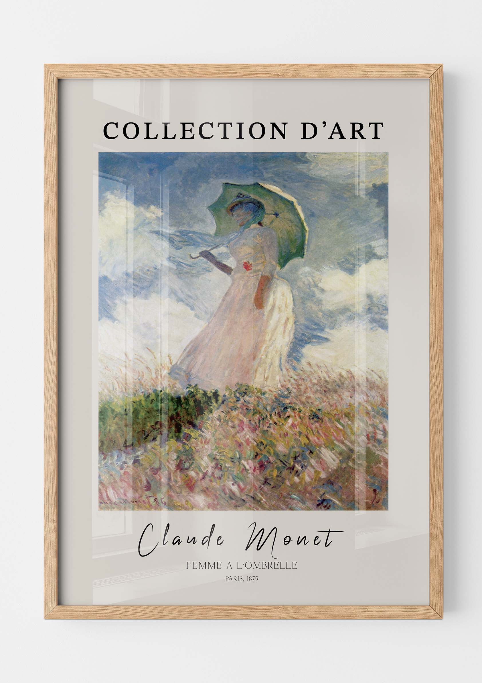 Claude Monet - Femme à l'ombrelle 1