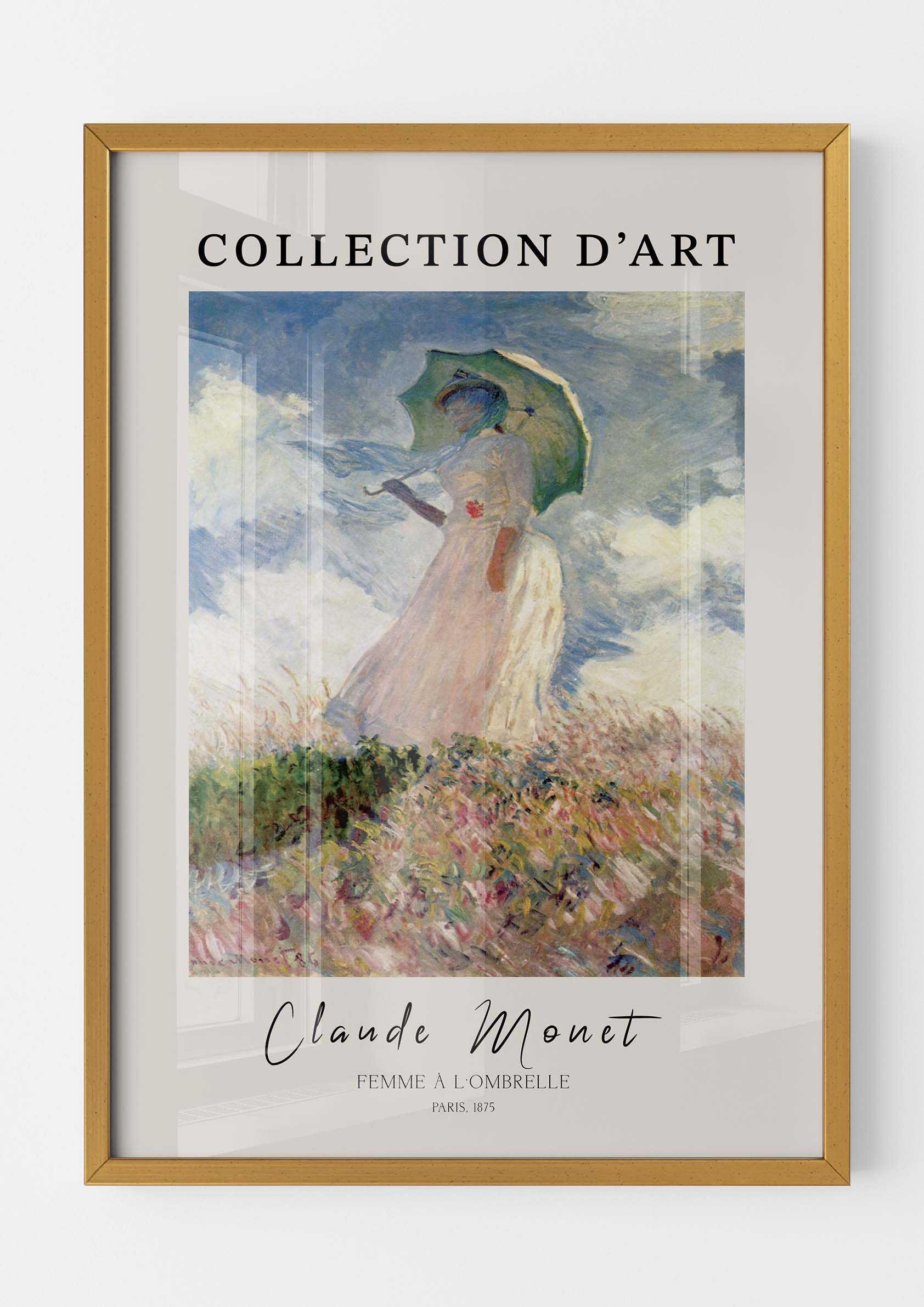 Claude Monet - Femme à l'ombrelle 1