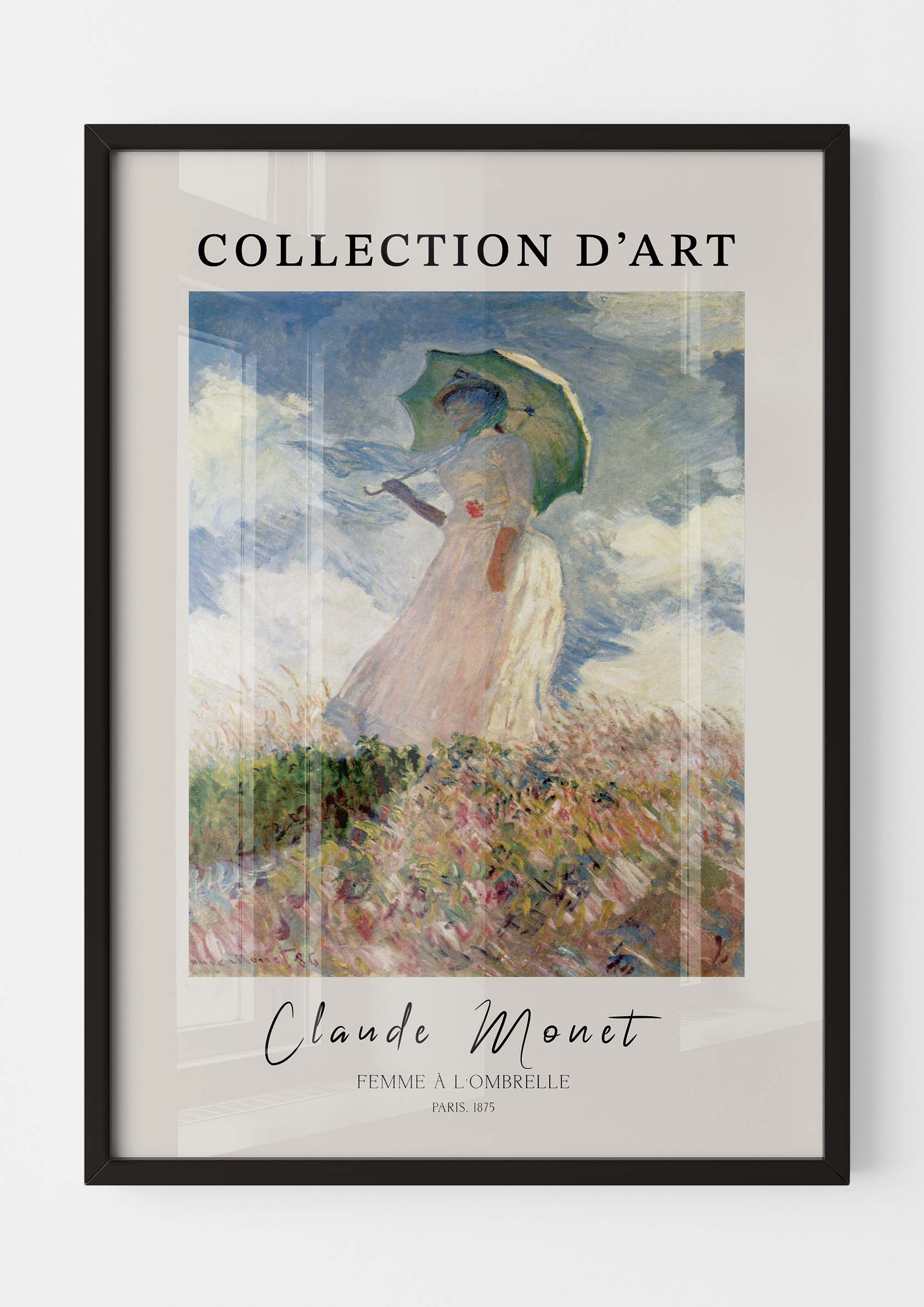 Claude Monet - Femme à l'ombrelle 1