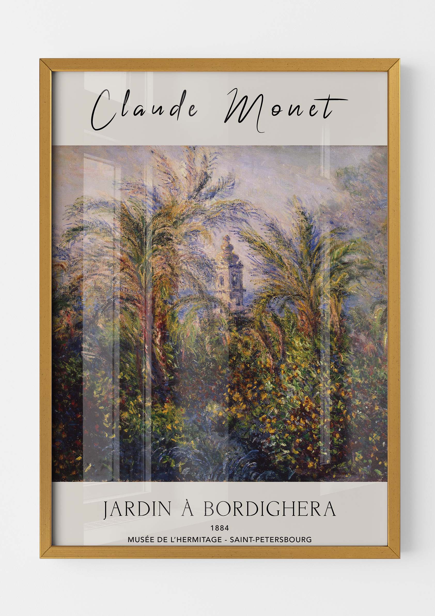 Claude Monet - Jardin à Bordighera