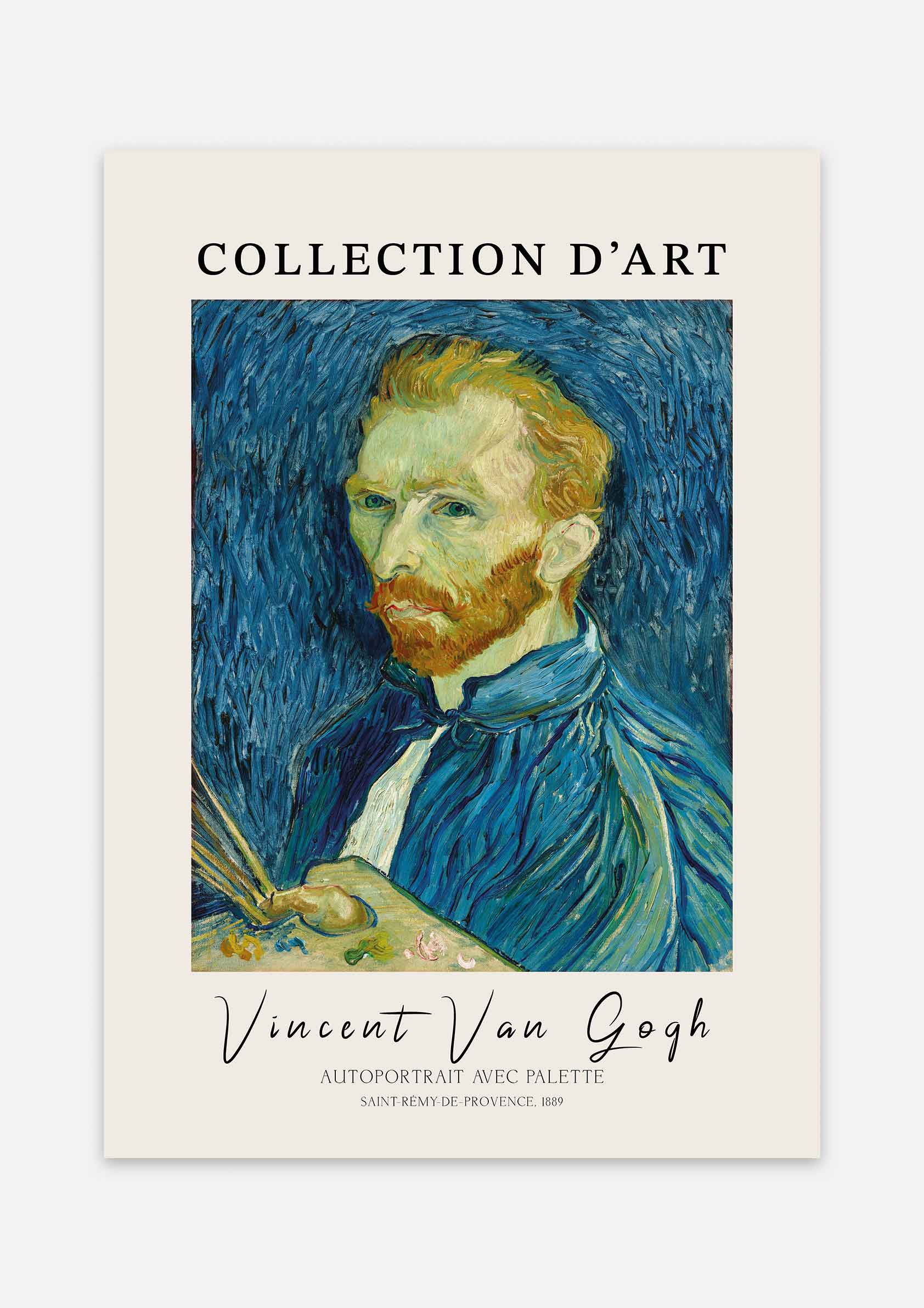 Vincent Van Gogh - Autoportrait avec Palette
