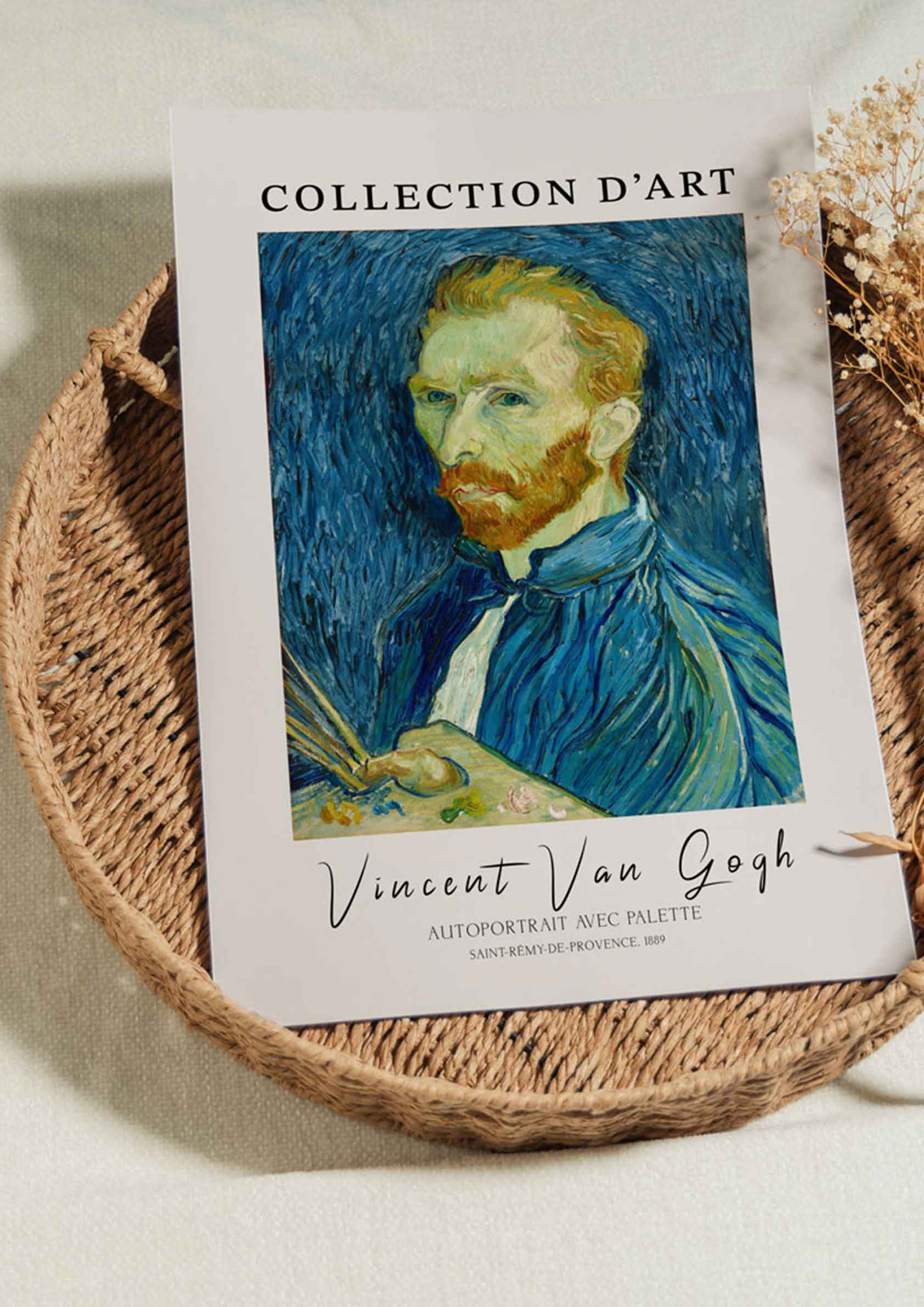 Vincent Van Gogh - Autoportrait avec Palette