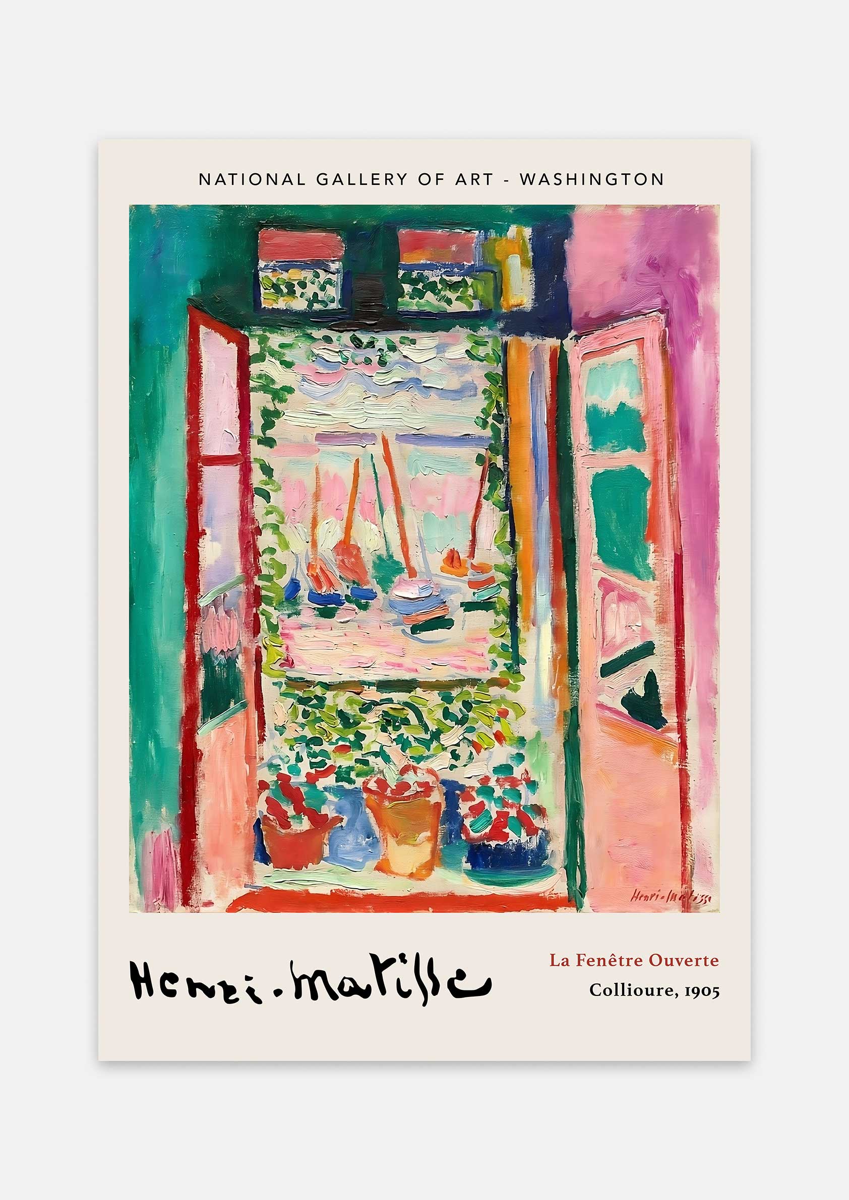 Henri Matisse - La Fenêtre Ouverte