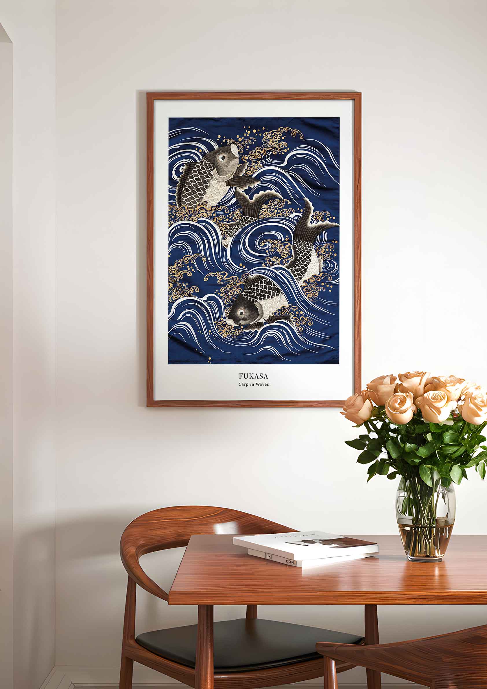 Fukasa - Carp in Waves