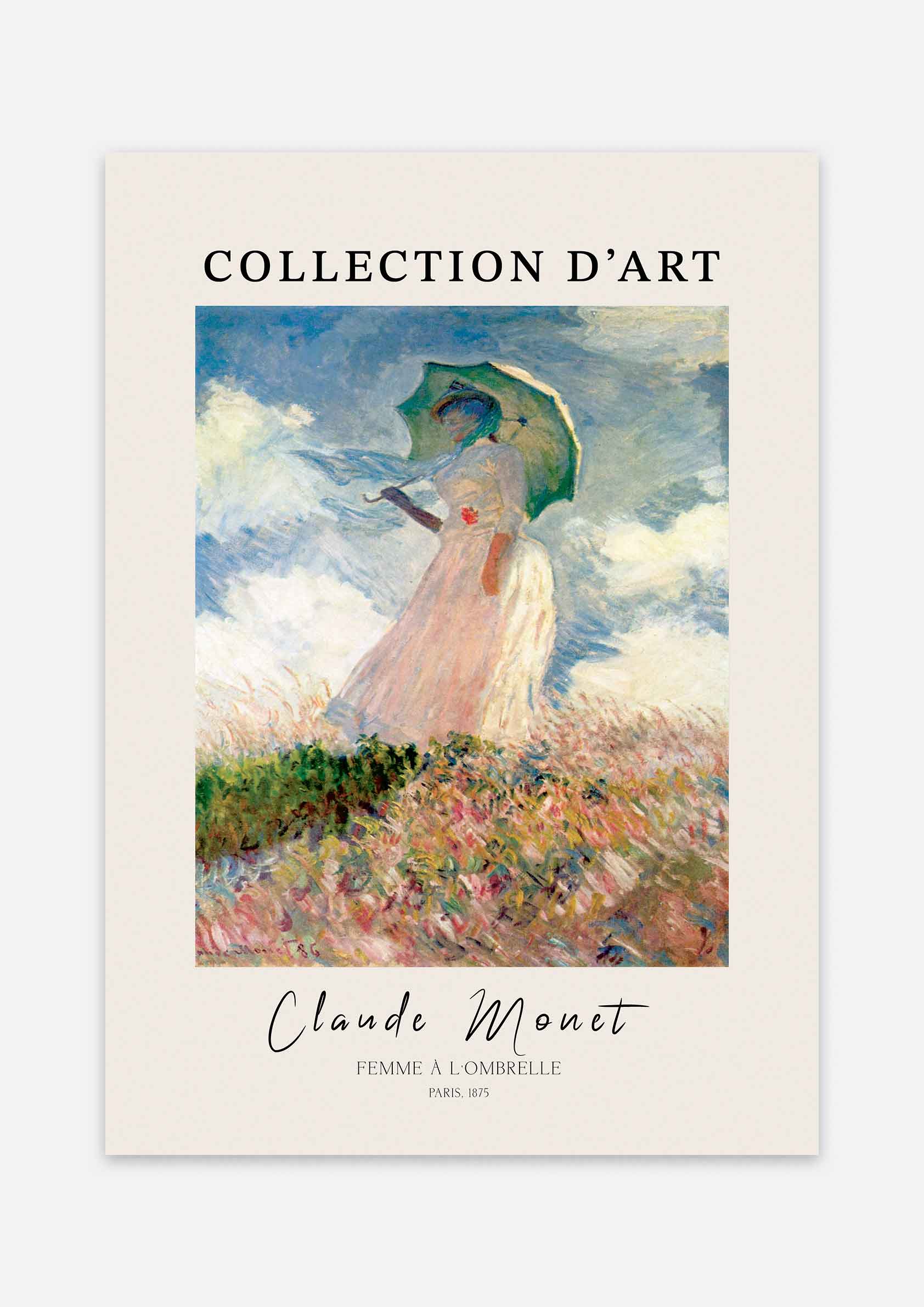 Claude Monet - Femme à l'ombrelle 1