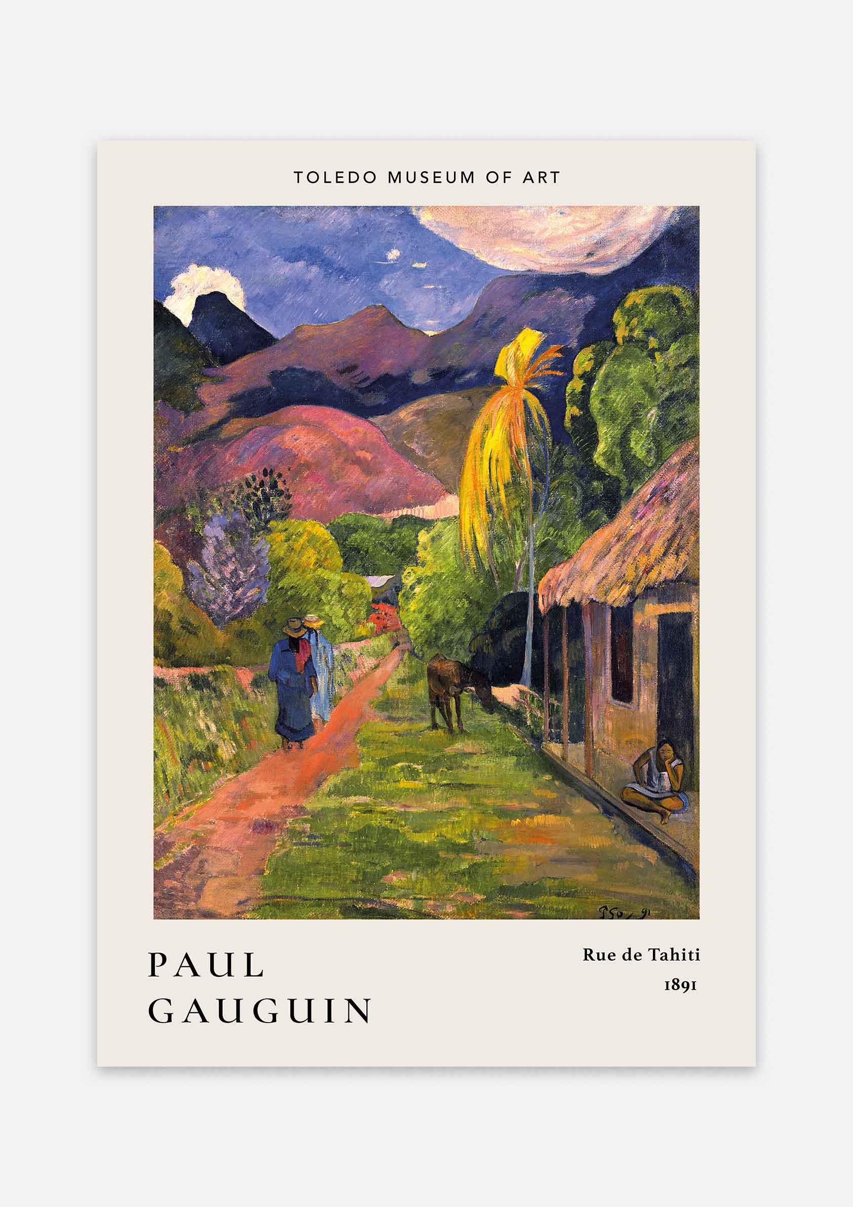 Paul Gauguin - Rue de Tahiti