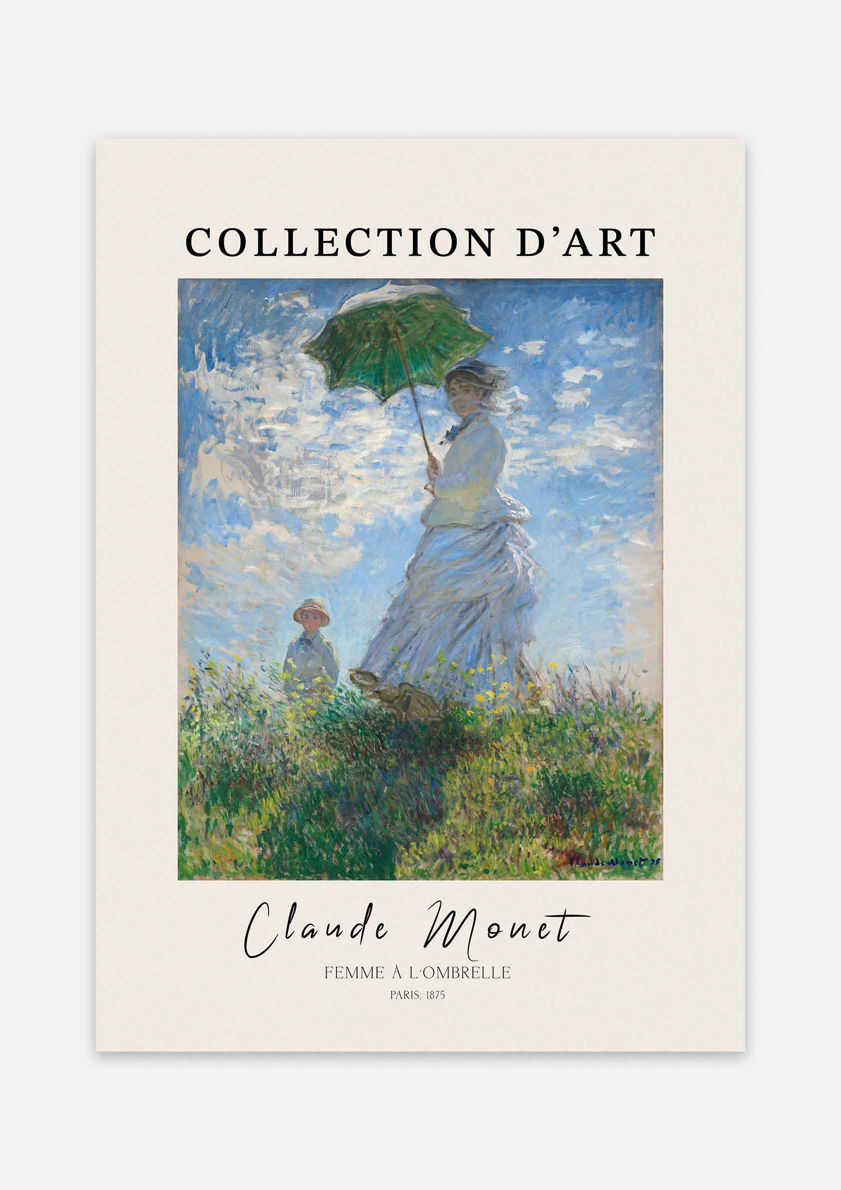 Claude Monet - Femme à l'ombrelle 2