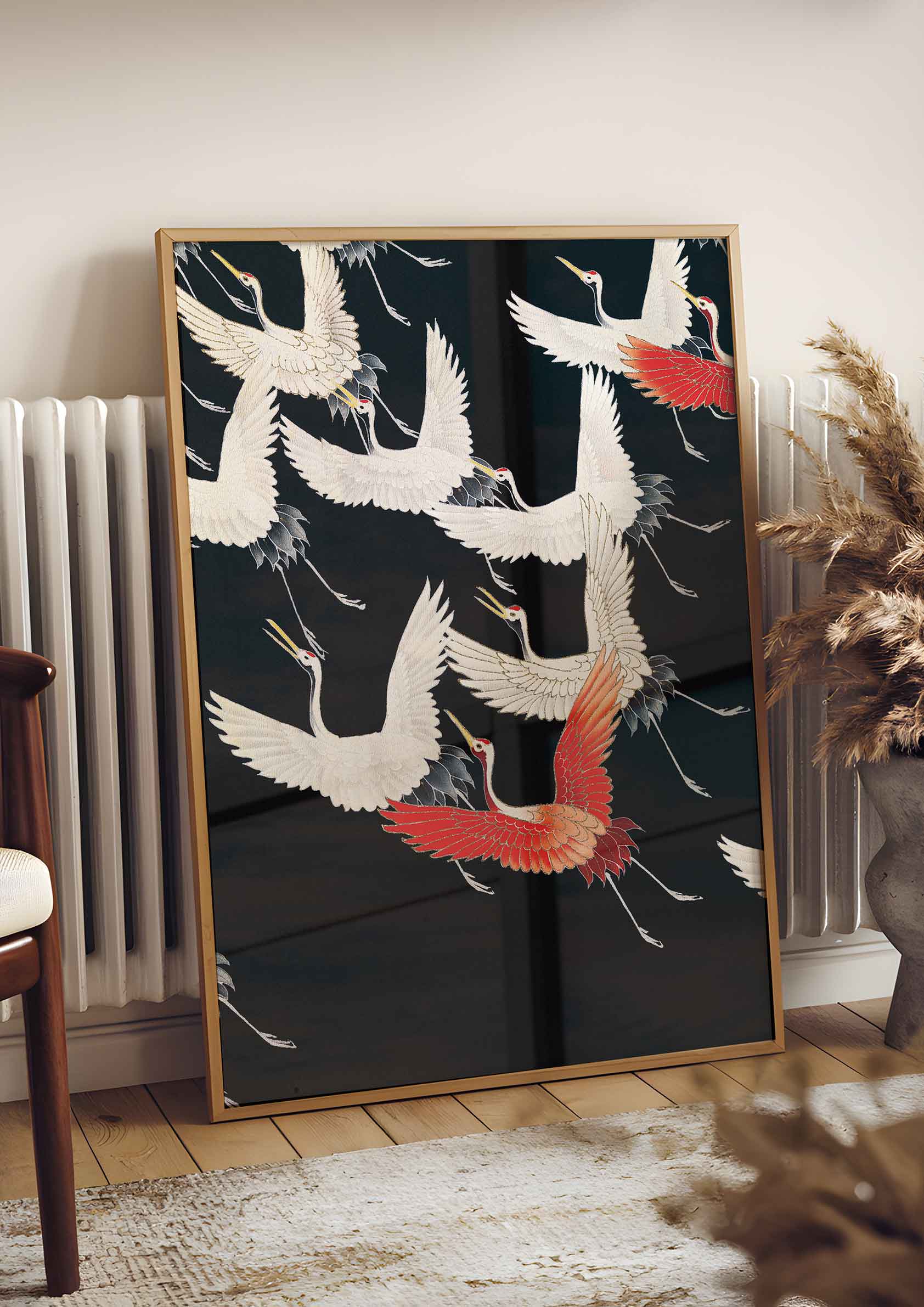 Myriad of Flying Cranes