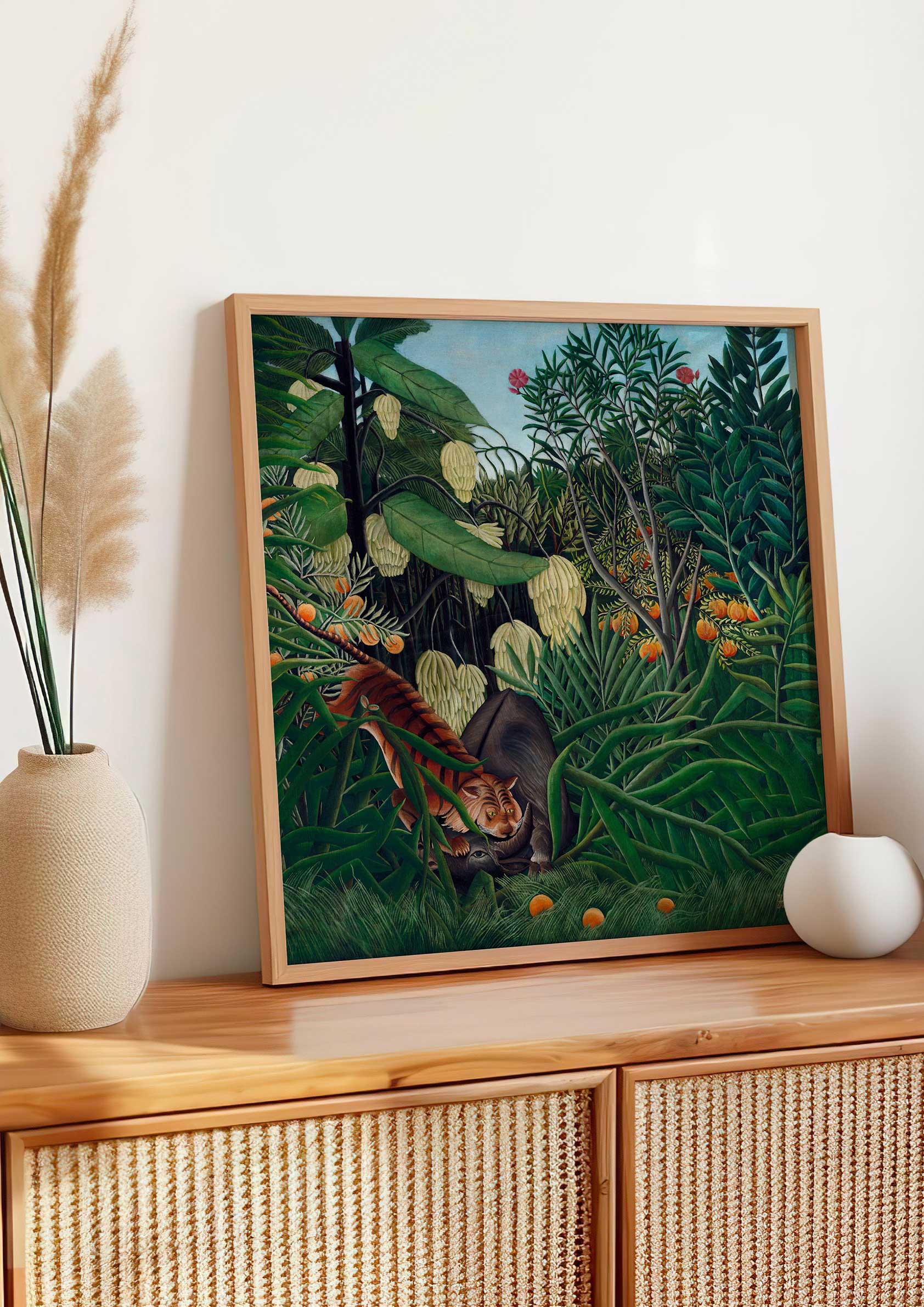 Henri Rousseau - Combat de Tigre et de Buffle