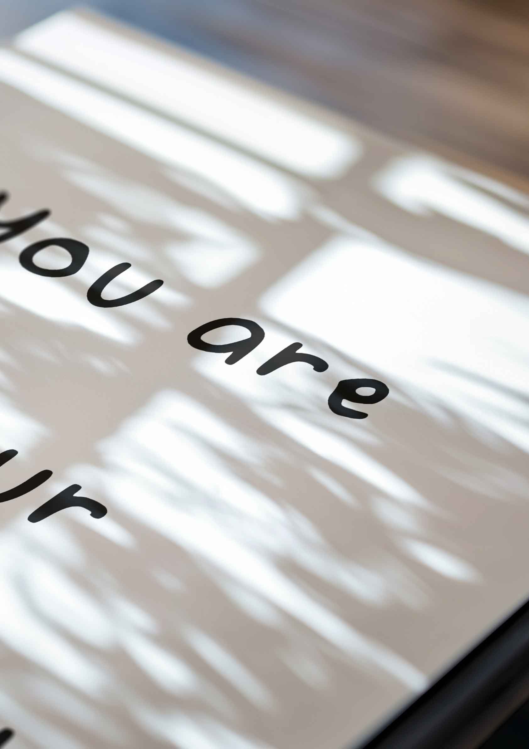 You are your only limit