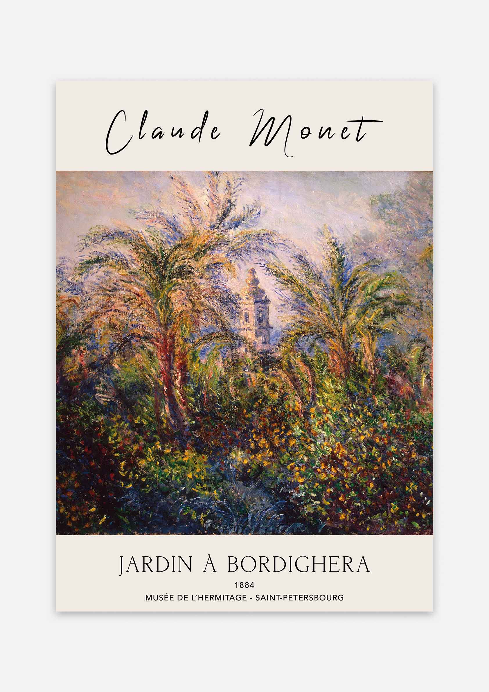 Claude Monet - Jardin à Bordighera