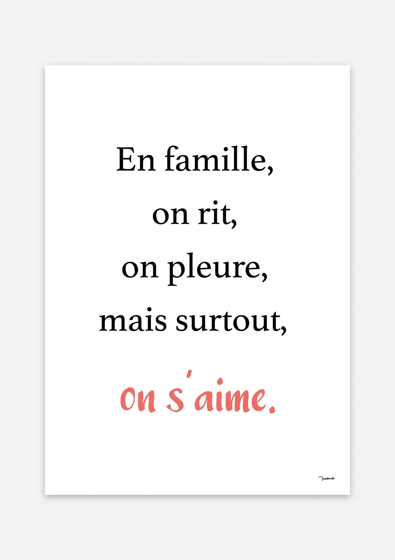 En famille