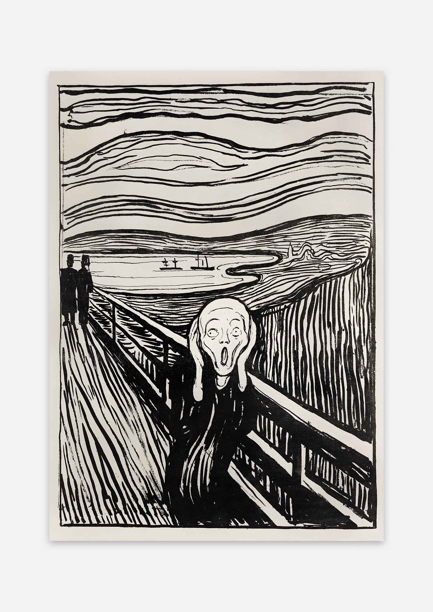 Edvard Munch - Le Cri II