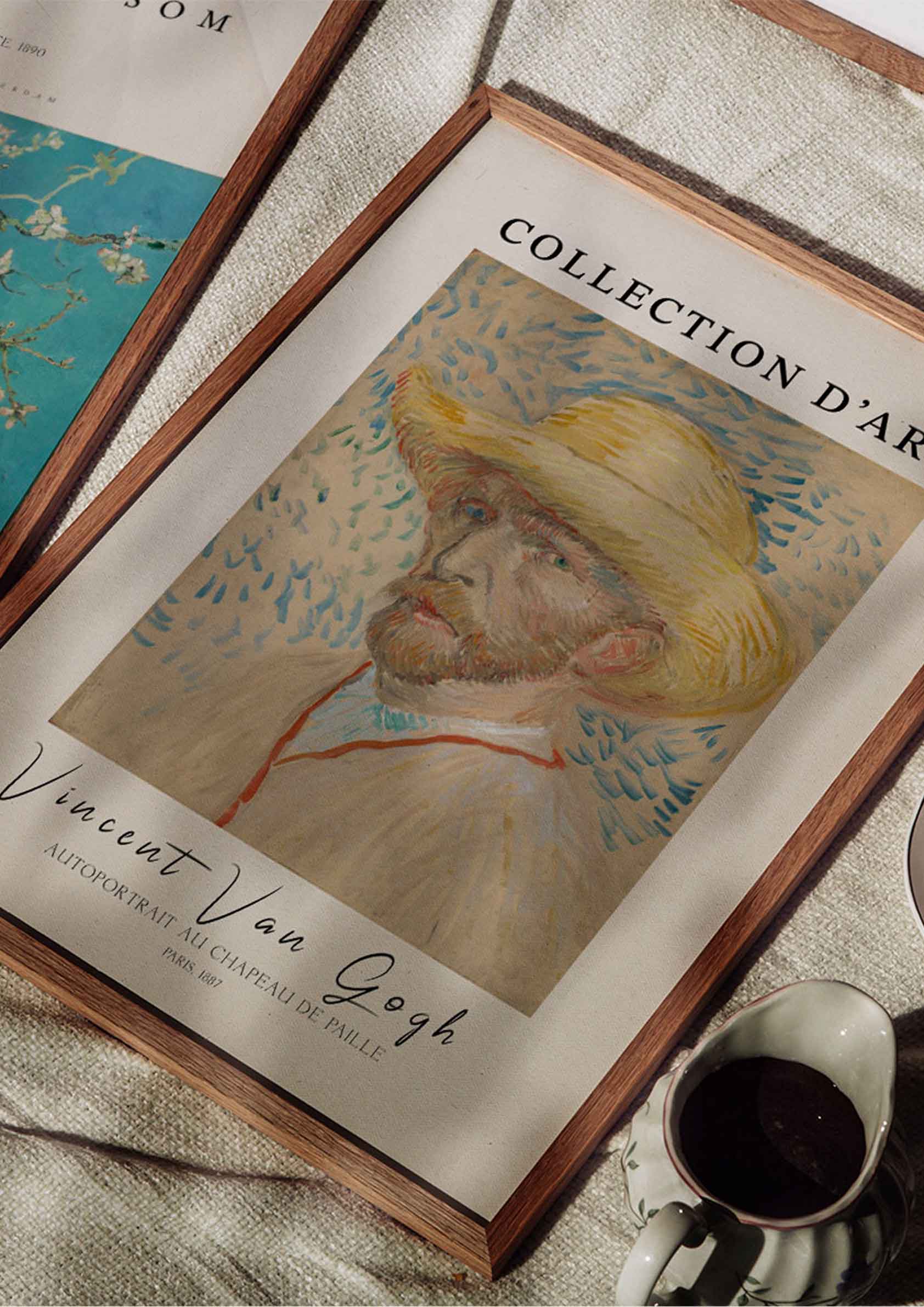 Vincent Van Gogh - Autoportrait au Chapeau de Paille